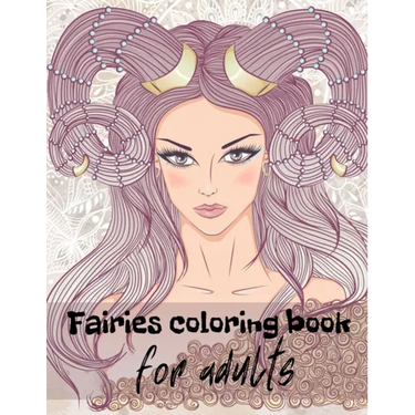 Fairies Coloring Book - For Adults