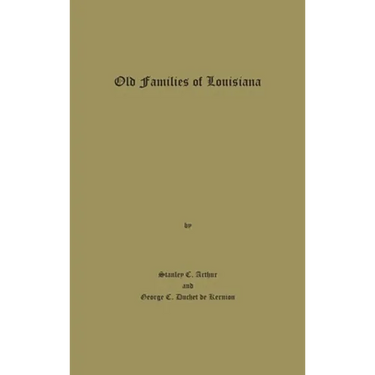 Old Families of Louisiana