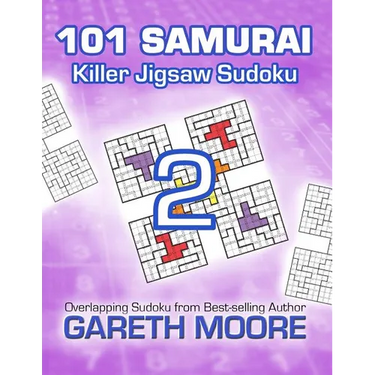 Killer Jigsaw Sudoku 2: 101 Samurai