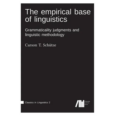 The empirical base of linguistics