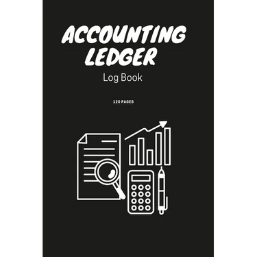 Accounting Ledger Book Simple Accounting Ledger for Bookkeeping Small Business Income Expense Account Recorder & Tracker logbook 120 Pages