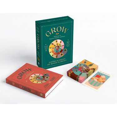 Grow: Pathways to Passion, Purpose & Peace Guidebook & Oracle Deck