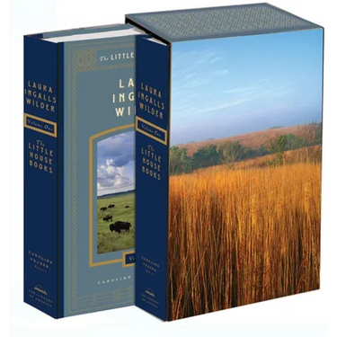 Laura Ingalls Wilder: The Little House Books: The Library of America Collection: (Two-Volume Boxed Set)