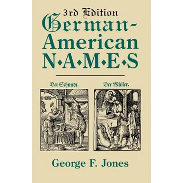 German-American Names. 3rd Edition
