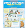 Comic-Strip Math: Problem Solving: 80 Reproducible Cartoons with Dozens and Dozens of Story Problems That Motivate Students and Build Essential Math S