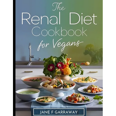 Renal Diet Cookbook for Vegans: Simple Kidney-Friendly Plant-Based Recipes With Low Sodium & Low Potassium, Includes Progress Diary Template and Meal
