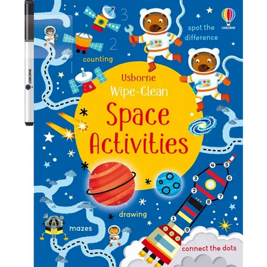 Wipe-Clean Space Activities