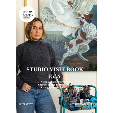 Studio Visit Book Vol 6: A Visual Journey through Creative Spaces & Processes of Rising Women in the Arts