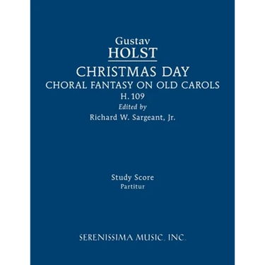 Christmas Day, H.109: Study score