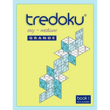 Tredoku Easy Medium Grande Book 1
