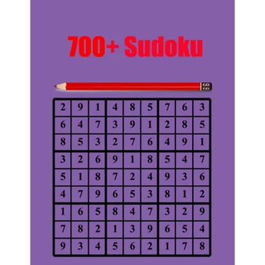 700+ Sudoku: Sudoku Puzzle Book for Adults