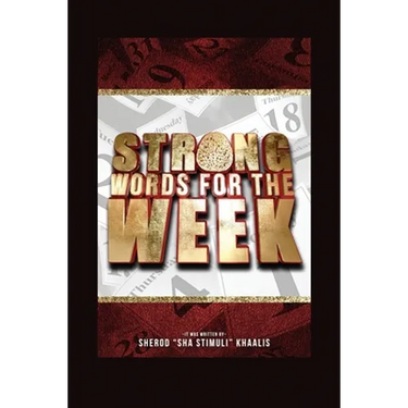 Strong Words for the Week