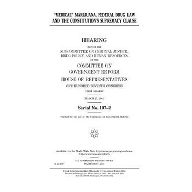 "Medical" marijuana, federal drug law, and the constitution's supremacy clause