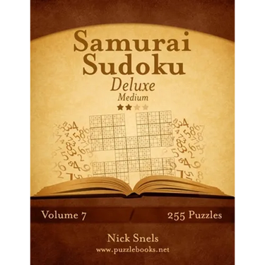 Samurai Sudoku Deluxe - Medium - Volume 7 - 255 Logic Puzzles