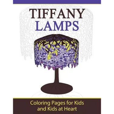 Tiffany Lamps: Coloring Pages for Kids and Kids at Heart