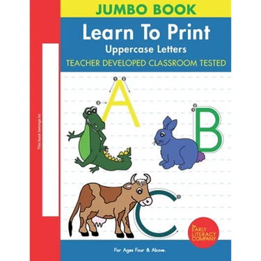 Learn To Print: Uppercase Letters
