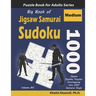 Big Book of Jigsaw Samurai Sudoku: 1000 Medium Jigsaw Sudoku Puzzles Overlapping into 200 Samurai Style