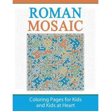 Roman Mosaic: Coloring Pages for Kids and Kids at Heart