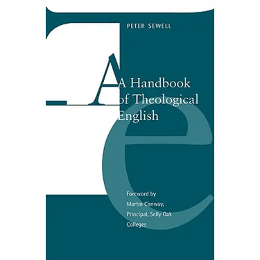 A Handbook of Theological English