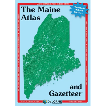 Delorme Atlas & Gazetteer Maine