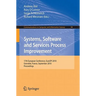 Systems, Software and Services Process Improvement