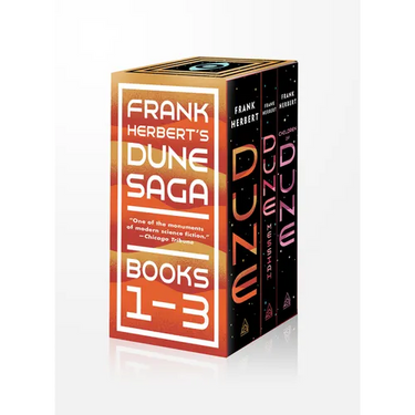 Frank Herbert's Dune Saga 3-Book Boxed Set: Dune, Dune Messiah, and Children of Dune