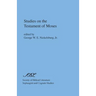 Studies on the Testament of Moses