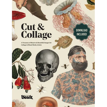 Cut & Collage: A Treasury of Bizarre and Beautiful Images for Collage and Mixed Media Artists