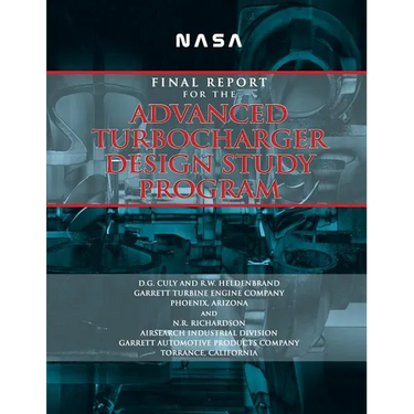 NASA: Final Report for the Advanced Turbocharger Design Study Program