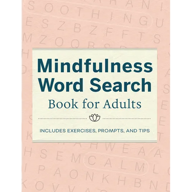 Mindfulness Word Search Book for Adults