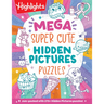 Mega Super Cute Hidden Pictures Puzzles: Solve Over 300 Pages of Cute Kawaii-Style Puzzles Filled with Adorable Animals, Magical Creatures and More