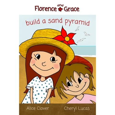 Florence and Grace Build a Sand Pyramid