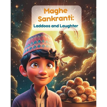 Maghe Sankranti: Laddoos and Laughter: Illustrated Children Story from Nepal about the festival of Maghi; Nepali Children's book