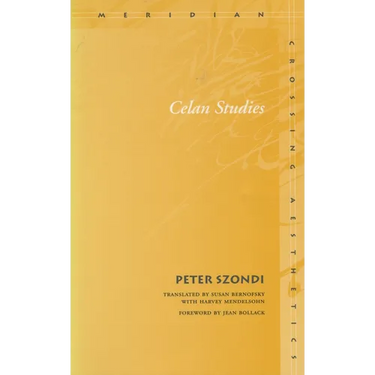 Celan Studies
