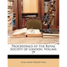 Proceedings of the Royal Society of London, Volume 39