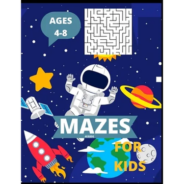 Mazes for kids Ages 4-8: Maze Activity Book for Kids more than 100 Mazes.