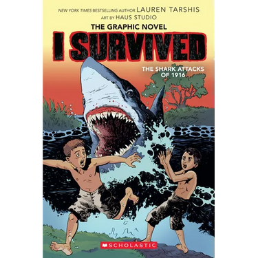 I Survived the Shark Attacks of 1916 (I Survived Graphic Novel #2)