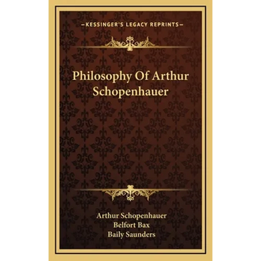 Philosophy Of Arthur Schopenhauer