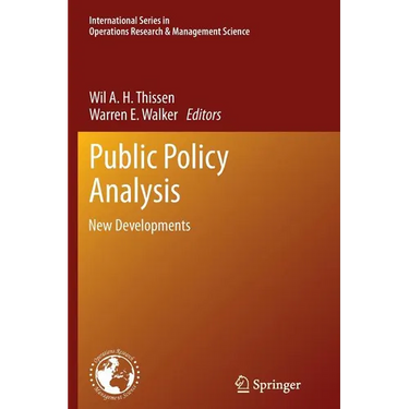 Public Policy Analysis: New Developments