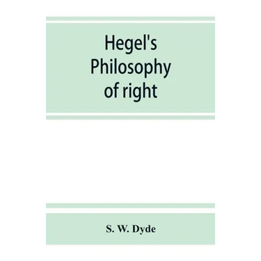 Hegel's Philosophy of right