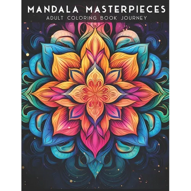 Mandala Masterpieces: Adult Coloring book journey