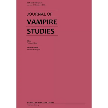 Journal of Vampire Studies: Vol. 2, No. 2 (2022)