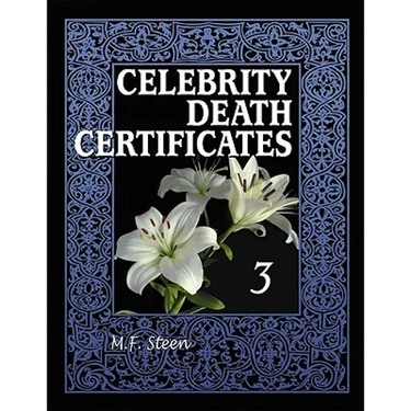 Celebrity Death Certificates 3