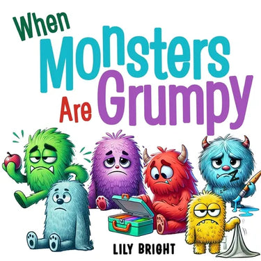 When Monsters Are Grumpy: Children's Book About Anger Management, Social Emotional Book for Kids