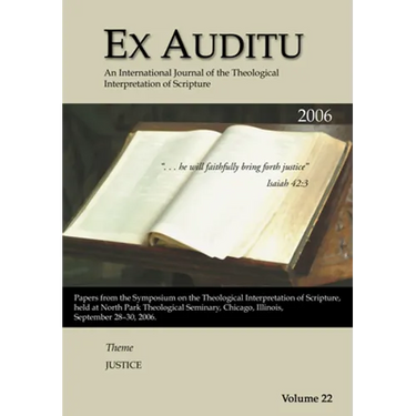 Ex Auditu - Volume 22