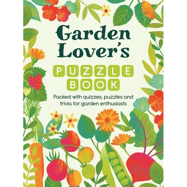Garden Lover's Puzzle Book: Packed with Quizzes, Puzzles, and Trivia for Garden Enthusiasts