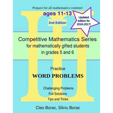 Practice Word Problems: Level 3 (ages 11-13)