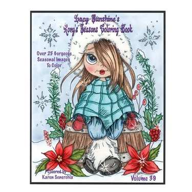 Lacy Sunshine's Rory's Seasons Coloring Book: Rory Sweet Urchin Celebrates Winter Spring Summer Fall Coloring All Ages Volume 39