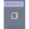 Anderson's Constitutions of 1723