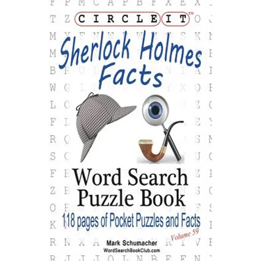 Circle It, Sherlock Holmes Facts, Word Search, Puzzle Book